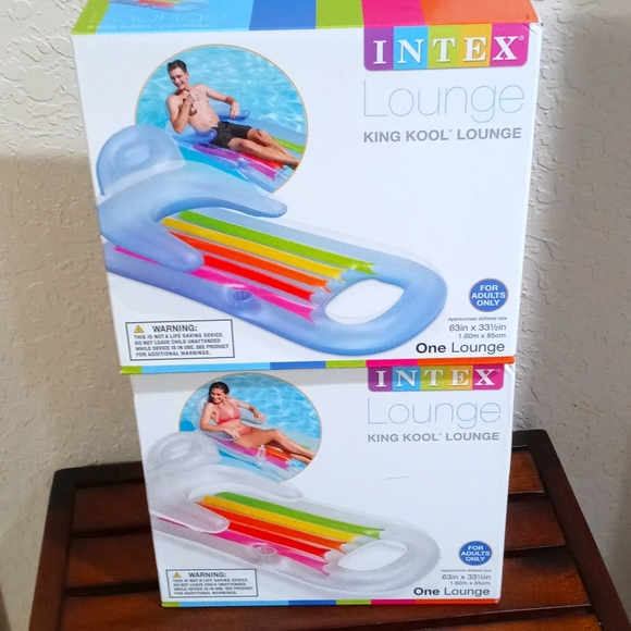 Intex Other 2bundle Intex Lounge King Kool Lounge Pool Beach Float